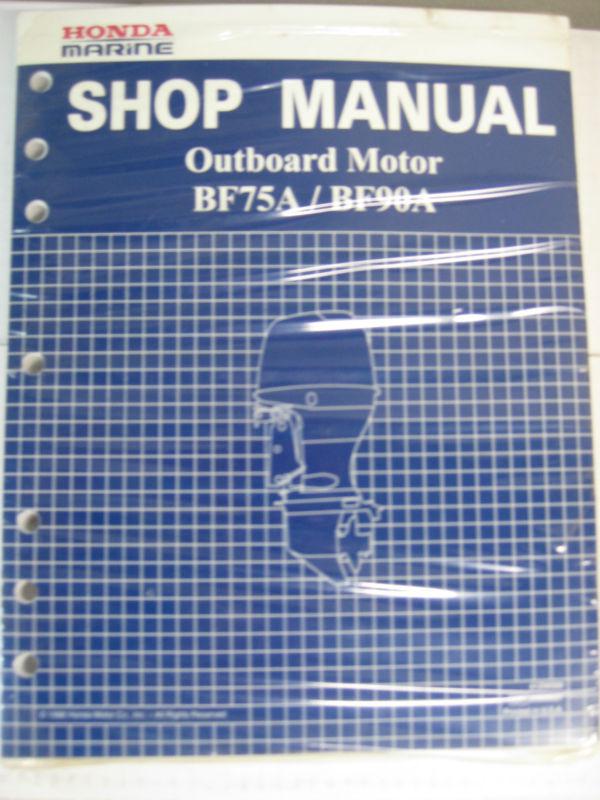 Honda marine service manual outboard motor bf75a / bf90a part no. 61zw000