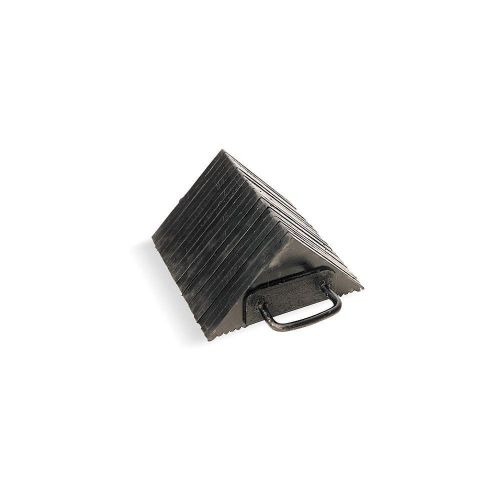 3kr79 wheel chock, black, laminated rubber new free shipping, $9a$