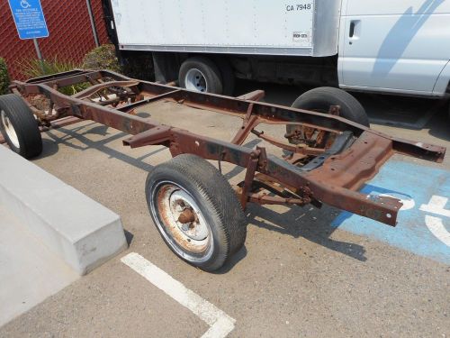 1953,54,55 ford f-100 &#034;shortbed&#034; rolling chassis