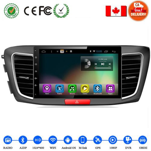 Dvd player car lcd monitor dvd player for honda accord android 5.1 obdii 1.6ghz
