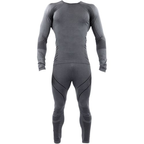 Schampa pro series underwear pants/top gray one size fits most men textile