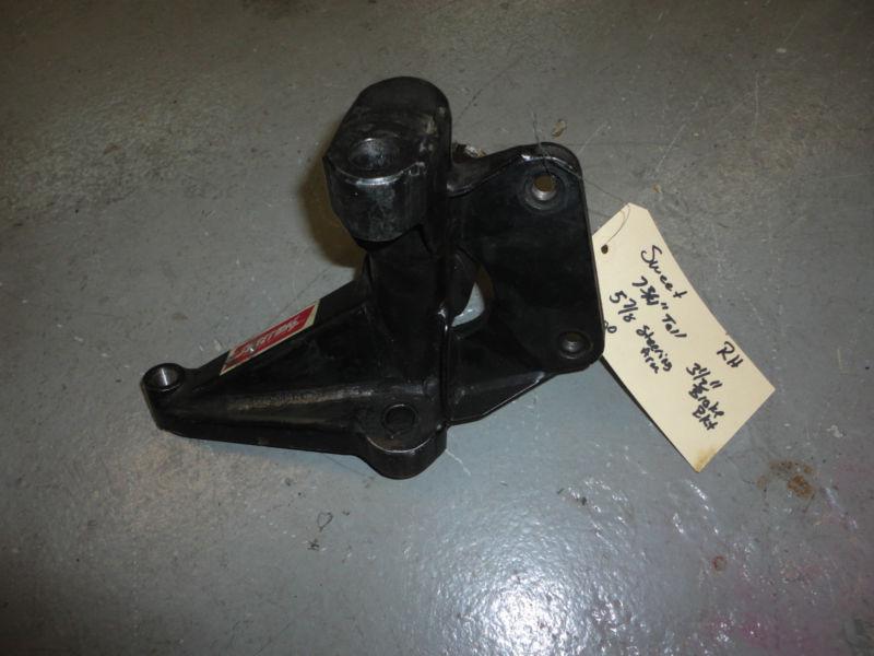 Sweet late model spindle right side, 5x5, 7 3/4" tall, 5 7/8" steering arm