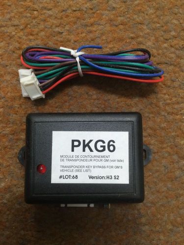 Xpresskit pkg6 - gm transponder interface: chev aveo, wave