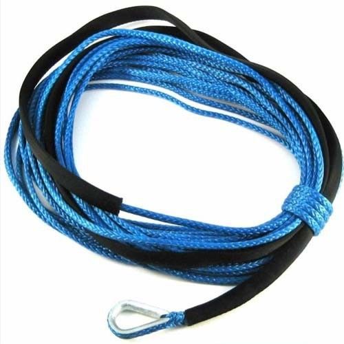 50&#039; x 9/32&#034; dyneema synthetic winch cable rope for atv/utv 7000 8000lbs