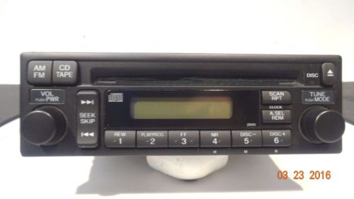 Honda element factory cd player radio receiver 39100scvc010m1 unused nice oem