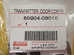 Toyota sienna genuine oem transmitter 89904-08010 2011-2016 new in the package
