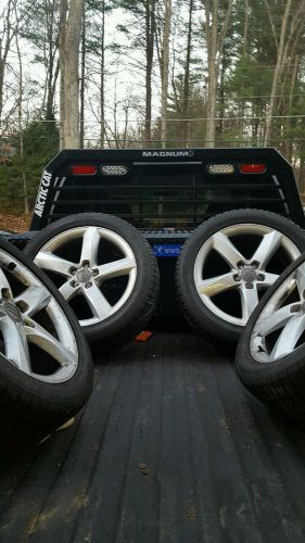 2011 audi a8l 19&#034; wheels with dunlop snow tires