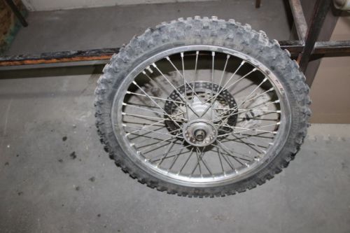 2001 yamaha yz250f yz 250 f front wheel rim tire
