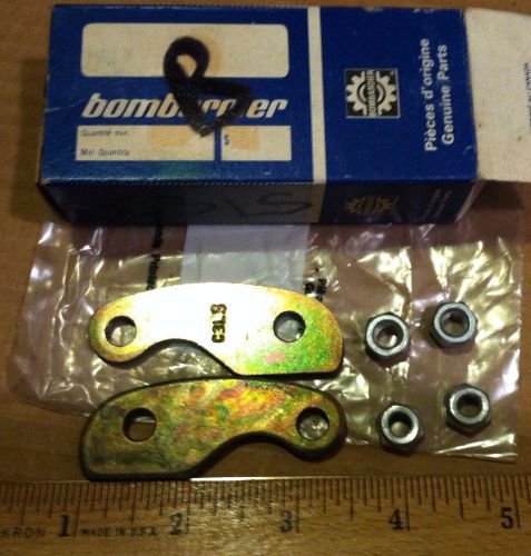 Vintage bombardier snowmobile  clutch pulley centrifigual lever kit .........b