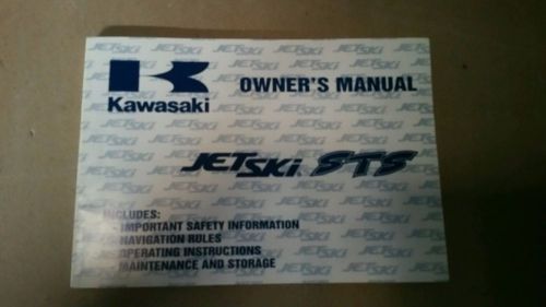 Kawasaki jt750 jet ski sts owners manual