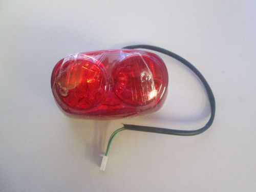 Atv 12v tail light with 3 wires for peace sports 50cc to 150cc atvs