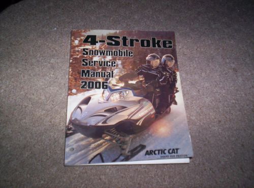 Arctic cat snowmobile 2006 4-stroke 660 std turbo 120cc service manual 2257-437
