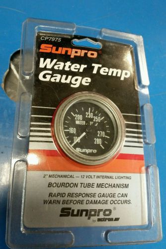 New sunpro water temp gauge