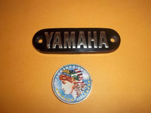 Vintage yamaha fuel tank emblem