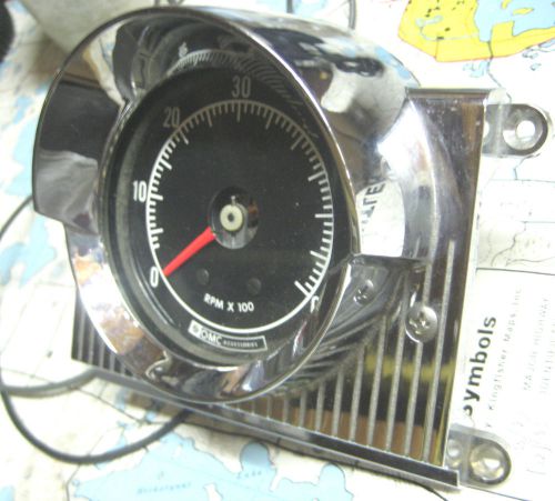 Omc rpm gauge boat tachometer 0-6000
