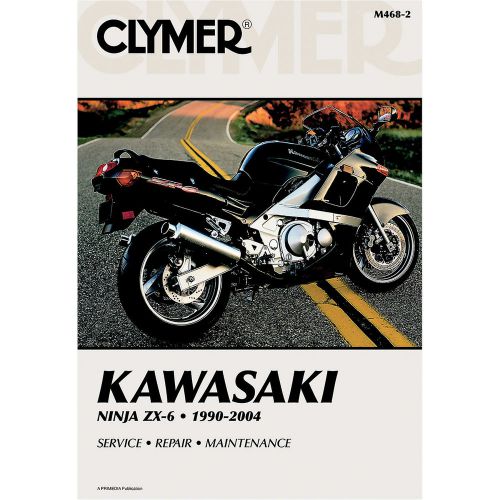 Clymer m468-2 repair service manual kawasaki zx-6d/e 1990-2004