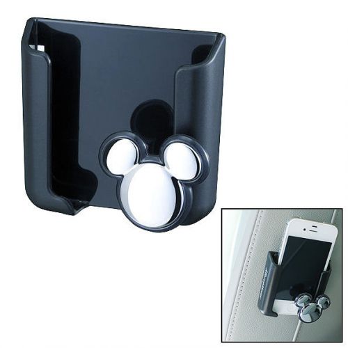 Smartphone cell phone holder for car vehicle / adhesive support / mickey mouse
