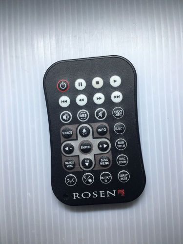 Rosen dvd rear entertainment remote control rear seat ac3074 9100387