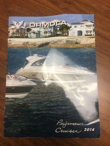 2014 formula boat brochure