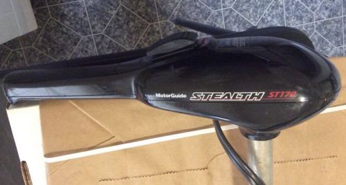 Motorguide stealth st170 bow mount trolling motor 12v 20lb used working great