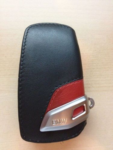 Bmw 4 series genuine factory oem accessory key case - sport line with red accent