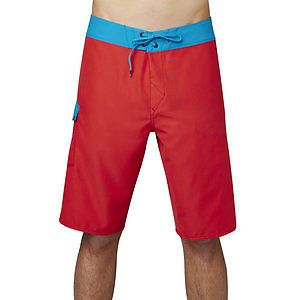 Fox racing overhead 2016 mens boardshorts flame red/blue