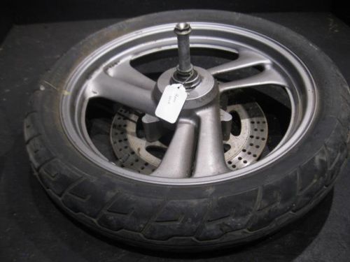 00-09 harley davidson buell blast 500 front wheel axle tire stock alloy hub rim
