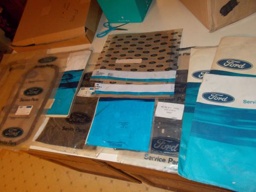 1980&#039;s - 1990&#039;s ford gaskets lot #1 new old stock 12 pieces fomoco   - f455