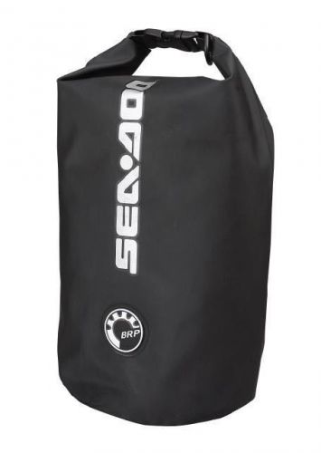 Sea-doo new oem large dry bag black #269001936 25 liter 6.6 gallon