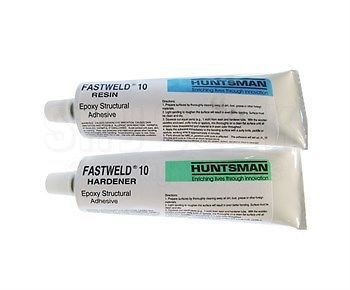 Huntsman fastweld 10 rapid setting epoxy structural adhesive 4.5 oz kit