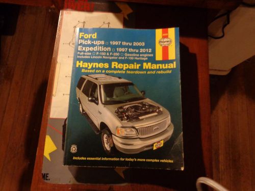 Chilton repair manual pick up&#039;s and expedition car&#039;s
