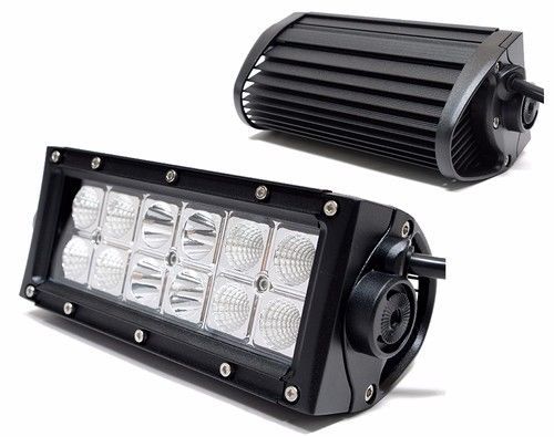 Totron 6&#034; dc series straight double row cree led light bar tlb3036 combo beam