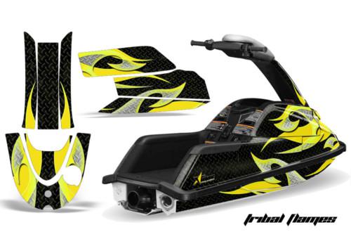 Amr graphics decals kit yamaha superjet jet ski yellow