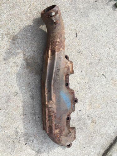 Oldsmobile dual exhaust manifold