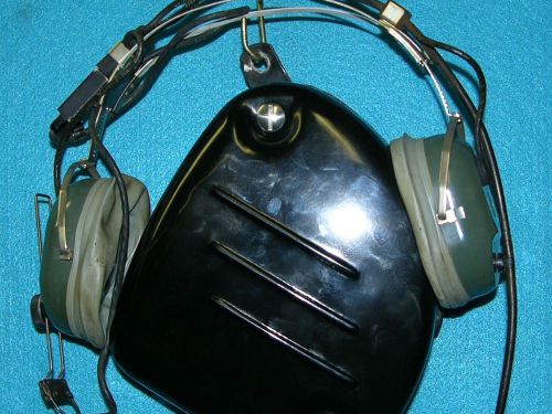 Military vintage telephonics headset warbird