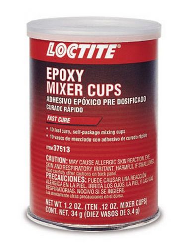 Loctite general purpose 2 part epoxy 10 0.12 oz mixer cups p/n 37513