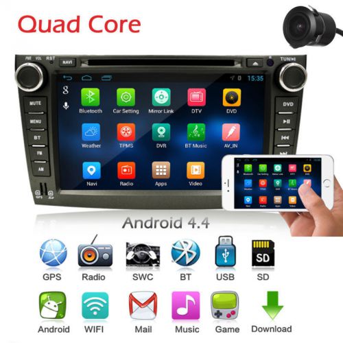 8&#039;&#039; gps bt android 4.4 car stereo dvd player for toyota corolla 2007-2011+camera