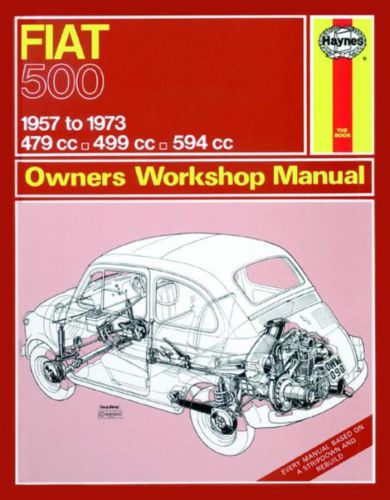 Haynes workshop manual fiat 500 1957-1973 new service repair maintenance