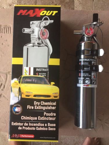 H3r performance mx250c fire extinguisher - chrome 2.5 lb