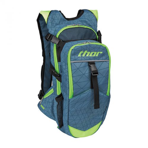 Thor hydrant 3 liters mx motocross offroad hydration pack steel/flo green