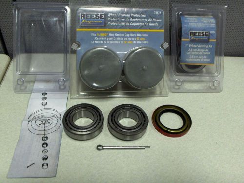 Reese wheel bearing protector kit ( 74177) &amp; two 1&#034; wheel bearing kits (72791)