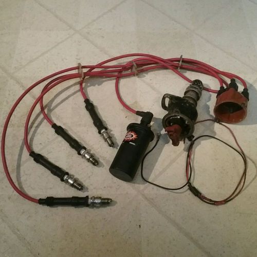 Volvo ignition set aq 250a including distributor, coil,4 spark plugs, &amp; cables