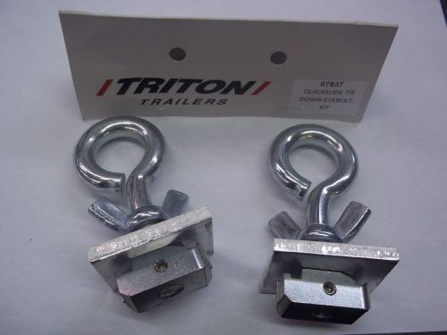 Triton trailer quickslide rear tiedown kit 07837