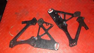 Sprint car race car two pc front and rear motor plates