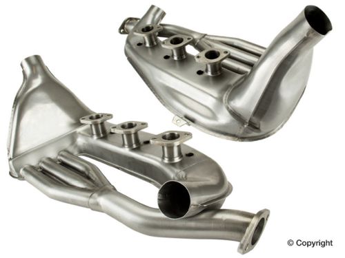 Exhaust manifold heat exchanger-stainless steel innovations fits 65-69 911 2.0l