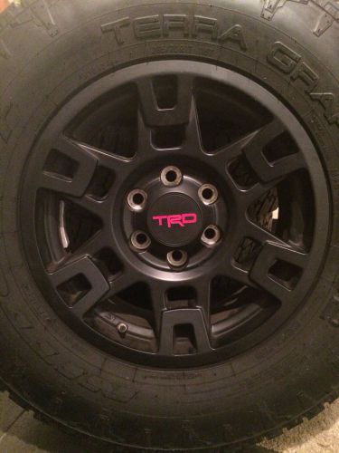 Toyota trd wheels w/ nitto terra tires