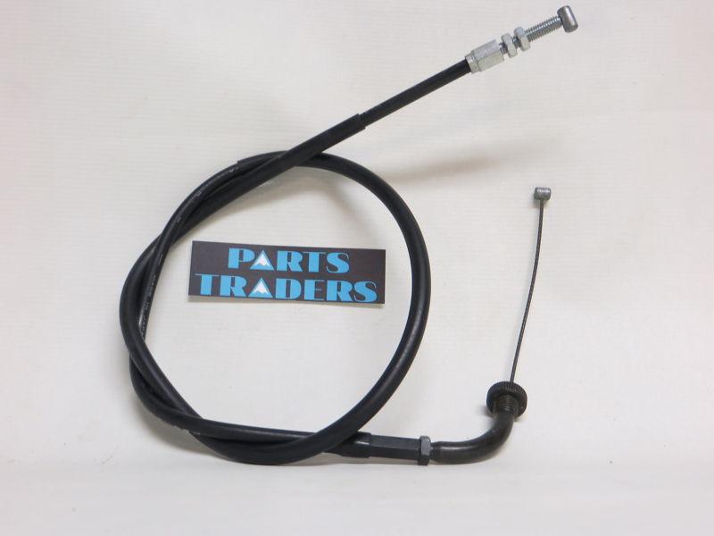 Nos honda throttle cable black vinyl vf 750 vf750 1982 1983 17920-mb1-000