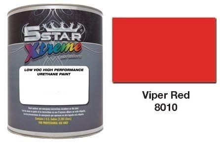 5 star xtreme viper red urethane paint kit - 8010