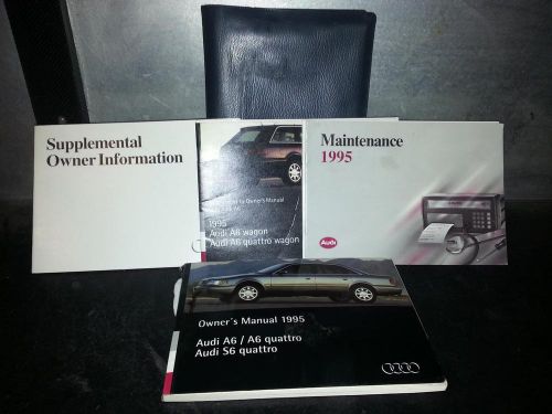 Audi audi a6 owners manual  1996