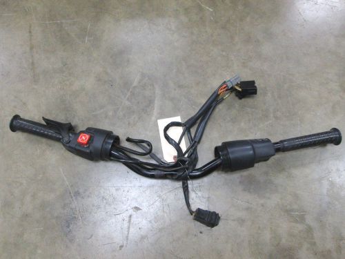 Used ski doo snowmobile handlebar w/ wiring &amp; controls 1999 mxz 700 506151138